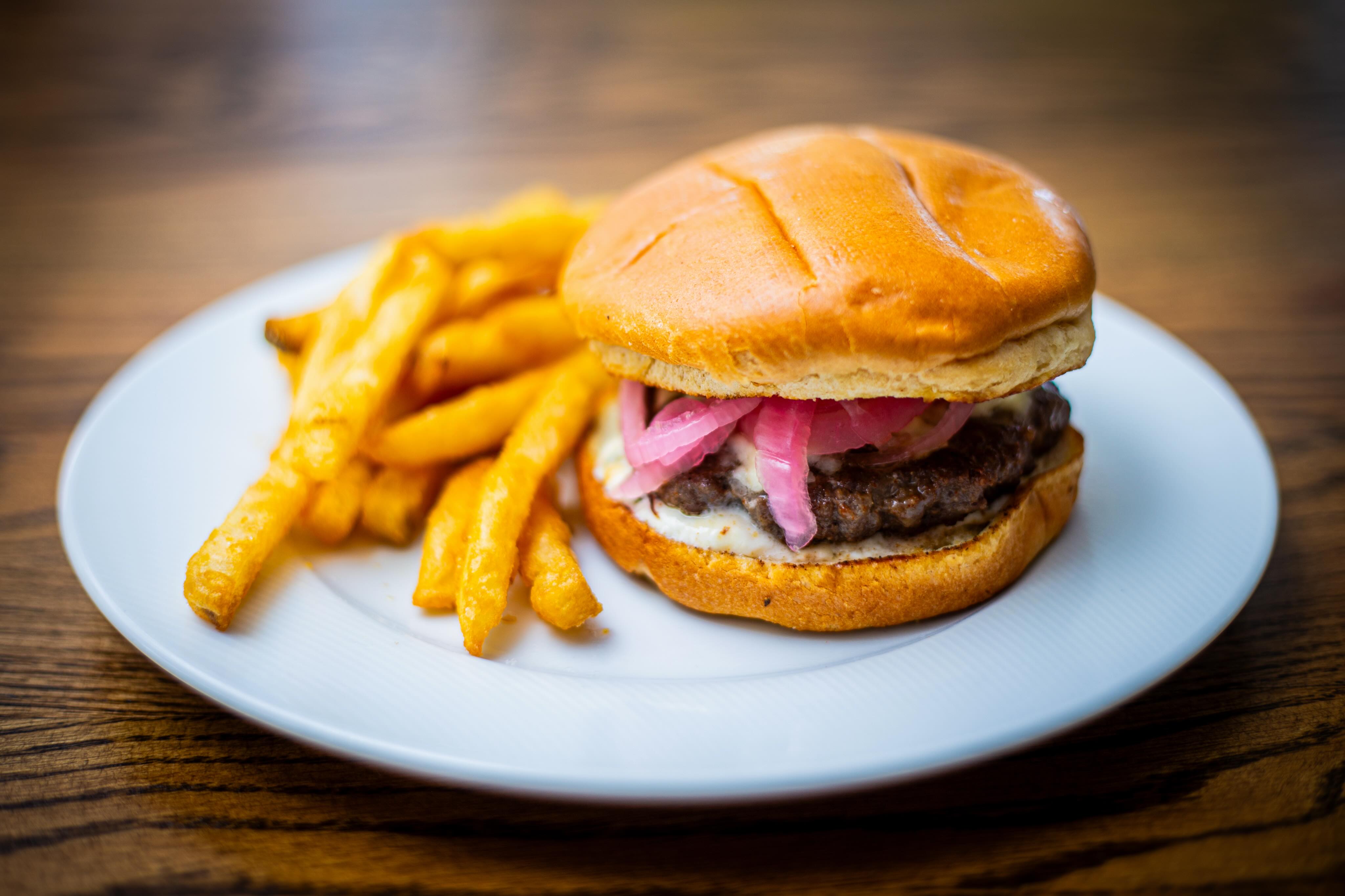 🍔 NEW Burger Special: The Feta & Tzatziki Burger is here!🧀